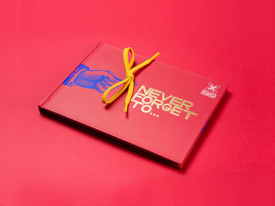 NeverForget catalogue. cover foil gold lace