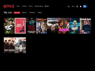 Netflix Filter For "My Lists"