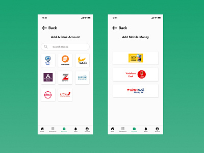 Bank App Concept For Ghana Millennials
