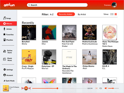 Aftown Desktop App desktop app music streaming music