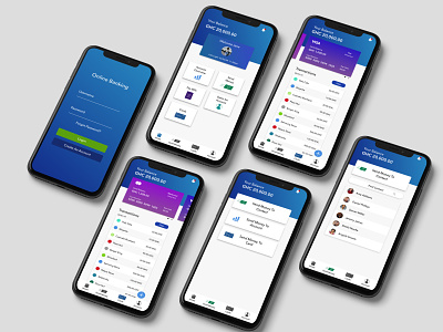 Banking App Concept app banking finance ghana mobile app ui
