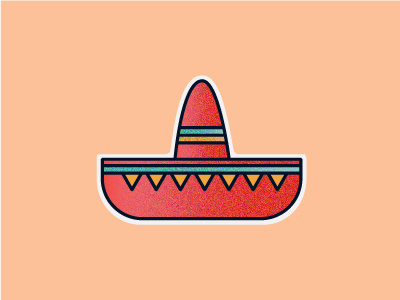 Sombrero coffee colorful grain illustration mexican hat mexico sombrero