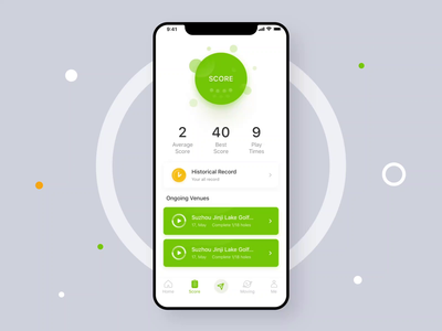 Green Ui Designs Themes Templates And Downloadable Graphic