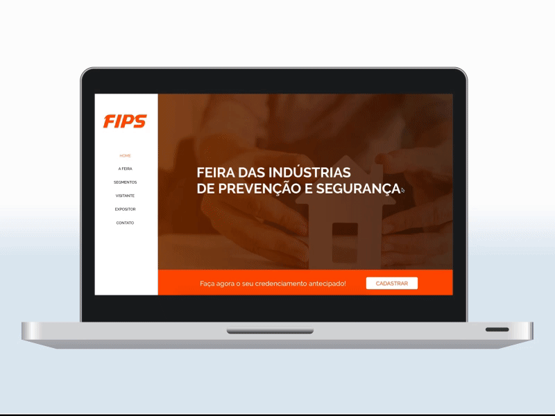 Fips Website Design and Interaction animation design interaction ui ux web