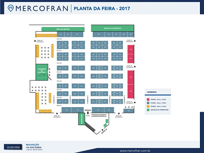 Mercofran - Trade Show Floor Plan