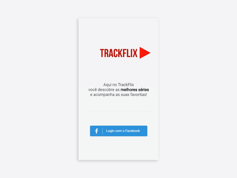 Trackflix App app interaction interactive design mobile app prototype ui user experience user interface ux uxpin