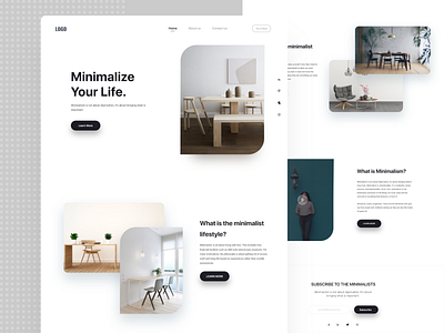 Minimalism. clean design minimal minimalist ui uiux ux web web design web page design website design