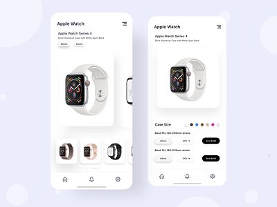 Apple Watch. app app design apple apple watch clean design ios app ui uiux ux