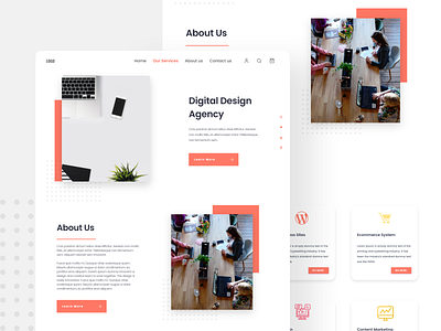 Creative Agency Landing Page