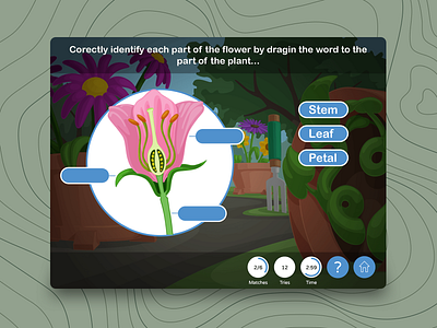 Dallas Arboretum Children's Garden Interactive Game Design