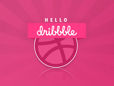 Here We Go! debut first shot hello dribbble