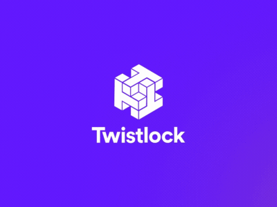 Twistlock Continuum Logo 2d animation animation branding icon illustration logo motion graphics ui vector