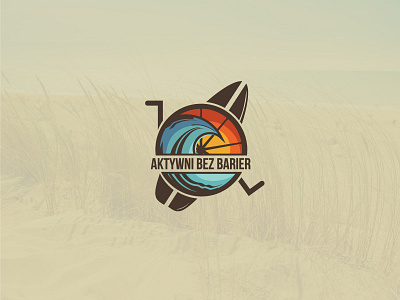 Aktywni Bez Barier - Summer version branding design icon illustration logo vector