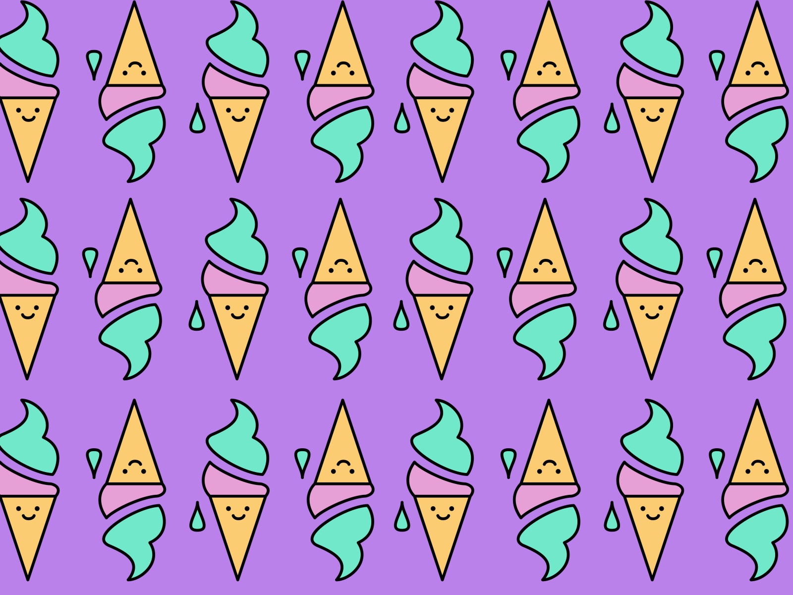 Just Soft Serve by Emily Dubow on Dribbble