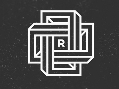 Logo doodle impossible r rectangle