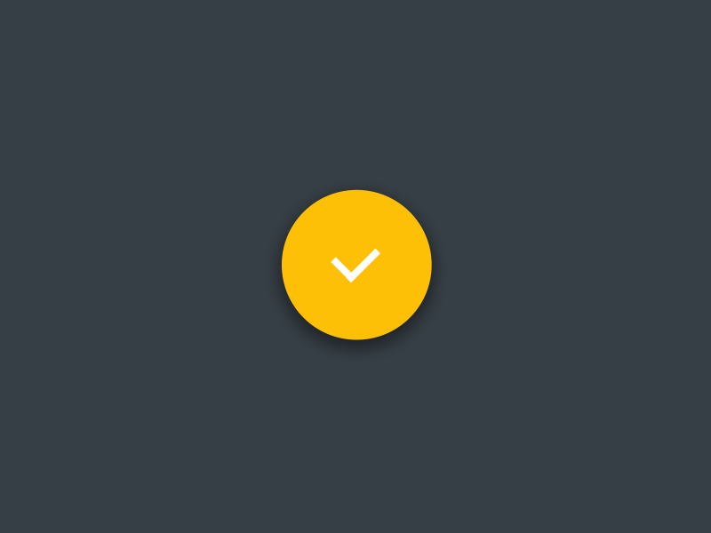 Material accept/cancel Animation material transition animation tick cross cancel accept amber grey android material design after effects