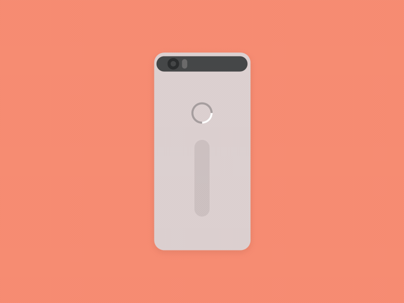 Nexus 6P android animation grey mobile nexus nexus6p phone salmon