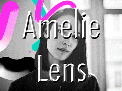 Amelie Lens tour announcement amelie animation annoucement antwerp athens berlin music tour