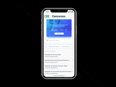 CFE [CES] APP app app design flat minimalist mobile mobile design ui ui design