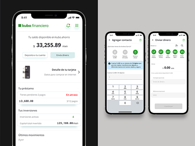 Wallet Concept dashboad finance fintech mobile ui wallet