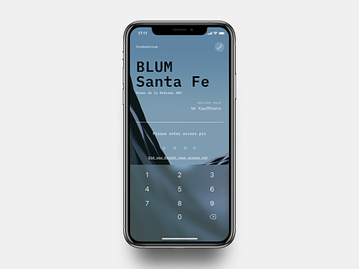 Condominum concept app design ios lockscreen minimal minimalist minimalistic mobile mobile ui typo typography ui ux