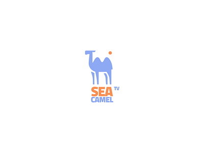 Sea Camel ᴛᴠ branding camel design illustrator logo logo design sea