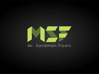 Mr. Sandman Floors branding graphic design logo logo design