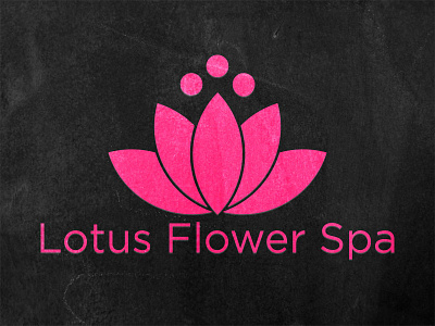 Lotus Flower Spa logo lotus lotus flower spa