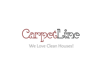 Carpetline Logo Design brand branding carpet carpetline clean css3 design graphic design html5 jquery logo logo design webdesign website wordpress