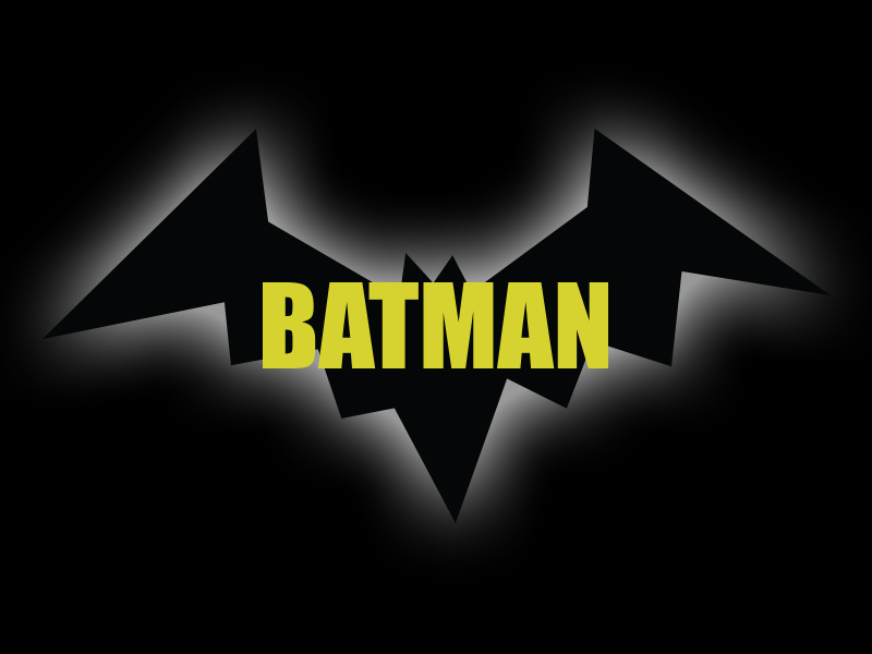 Batman (Saul Bass Tribute) by Ben Kalsky on Dribbble