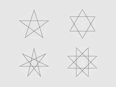 Sacred Geometry 5-8 enneagram geometry king pentagram polygon sacred sacred geometry seal sign star symmetry triangle
