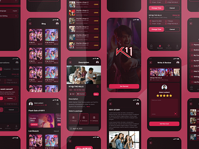 KR11 Mobile App - Karaoke Booking App