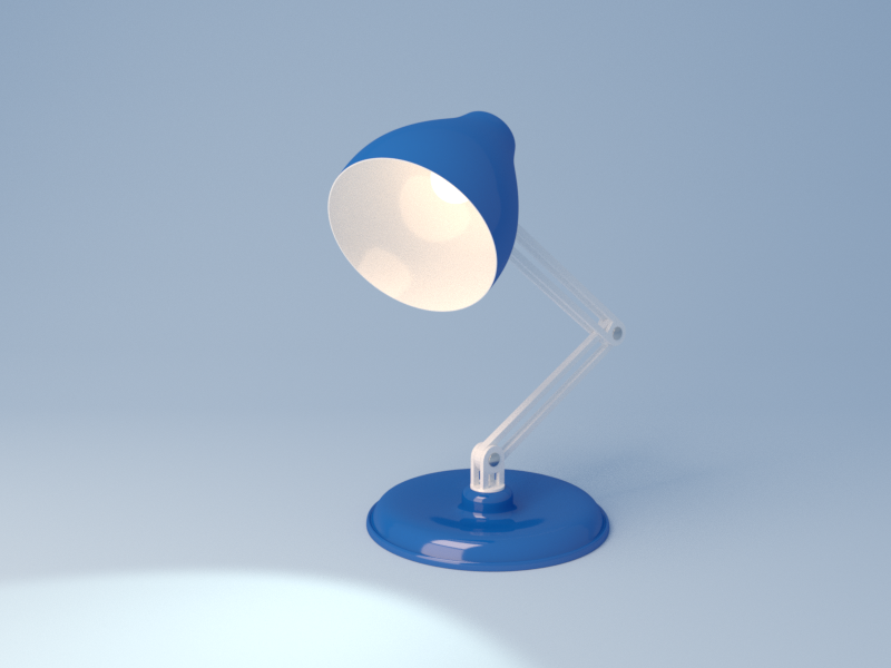 Pixar style Desk Lamp by Bram van Vliet on Dribbble