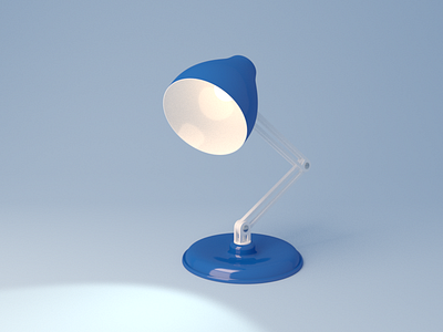Pixar style Desk Lamp 3d 3dcharacter 3dgraphics 3dmodelling 3dscene b3d blender3d blender3dart desk lamp lamp pixar rig