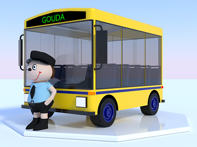 3D Bus and Bus Driver, I'm getting dizzy over here!