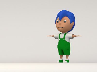 Cute 3D Boy Character