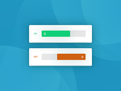 Daily UI :: 14 - On / Off daily ui dailyui flat switch