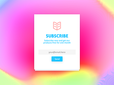 Daily UI :: 25 - Subscribe daily ui dailyui flat form subscribe