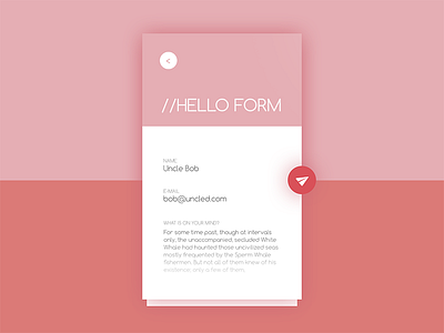 Daily UI :: 27 - Contact Form contact daily ui dailyui flat form subscribe
