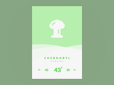 Daily UI :: 33 - Weather daily ui dailyui flat israel weather
