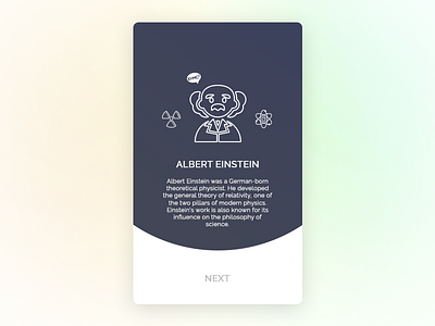 Einstein card einstein fun israel science
