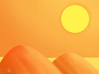 Minimalistic Landscape _ Sunny