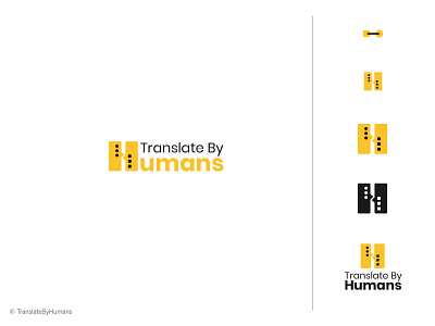Translate By Humans - Logo | Rebranding alphabets brand identity branding identity design illustrator localization logo logo design rebranding translation