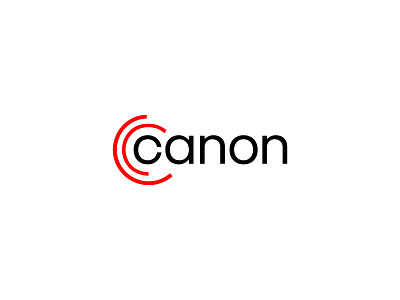 Canon Rebranding branding color company design digital final logo logotype mark