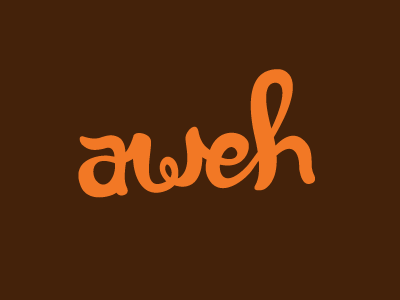 Aweh(WIP) aweh logo orange
