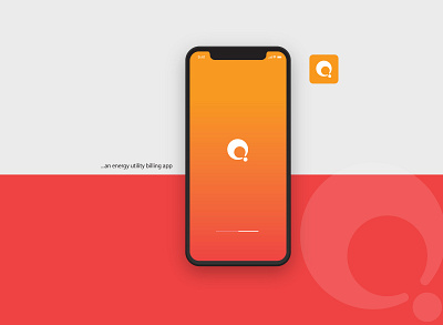 Qu app splash screen app logo ui