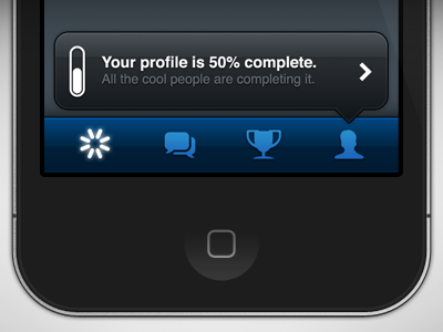 Incomplete blue dark interface iphone iphone4 tooltip ui