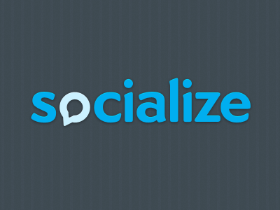 Socialize Logo Final blue final logo socialize