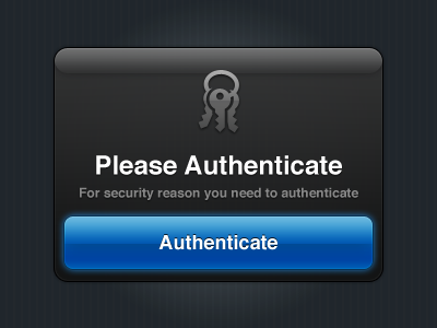 Need authentication. Need authentication