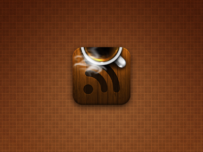Coffee iPhone Icon brown coffee icon iphone iphone4 retina rss